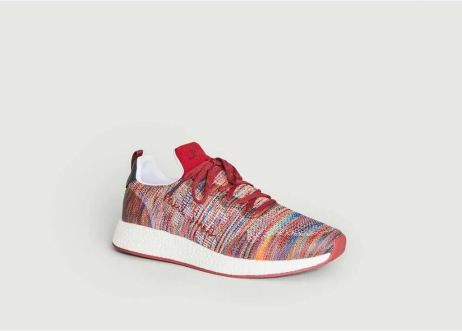PS By Paul Smith Krios sneakers in gerecycled polyester , Rood, Heren