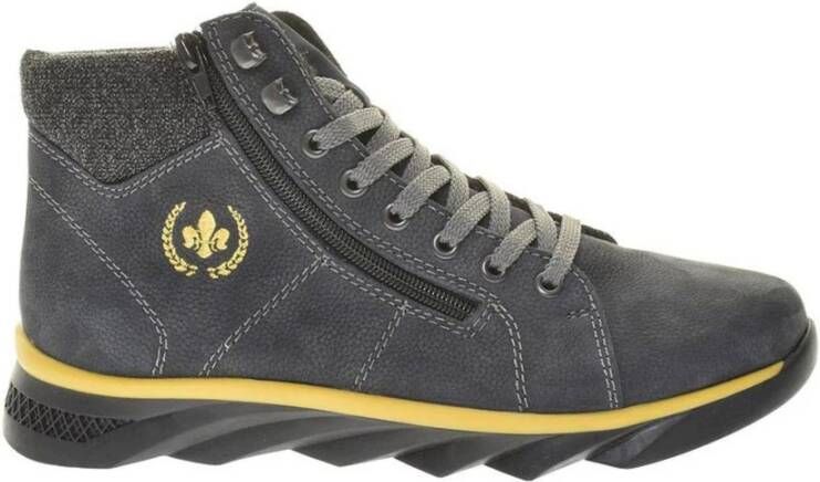 Rieker Enkel laarzen , Blauw, Heren