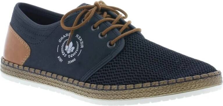 Rieker Shoes Sherry Flats , Blauw, Heren