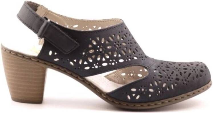 Rieker Pacific sandalen , Blauw, Dames