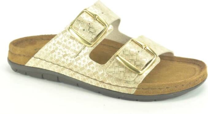 Rohde Slippers Geel Dames
