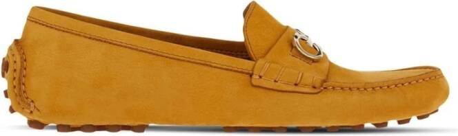 Salvatore Ferragamo Instappers & Slip ons Geel Dames