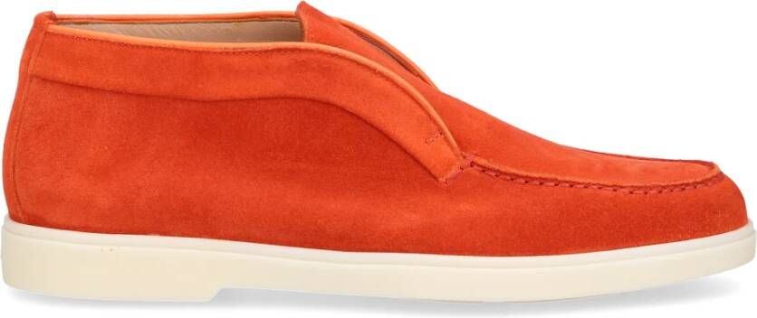 Santoni Instappers & Slip ons Oranje Dames