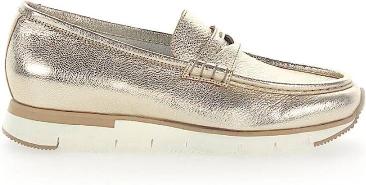 Santoni Instappers & Slip ons Beige Dames