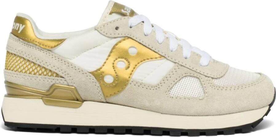 Saucony Shadow Orginal Vintage Off White/Goud