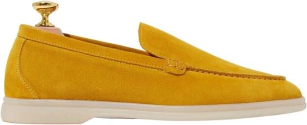 Scarosso Instappers & Slip ons Geel Dames