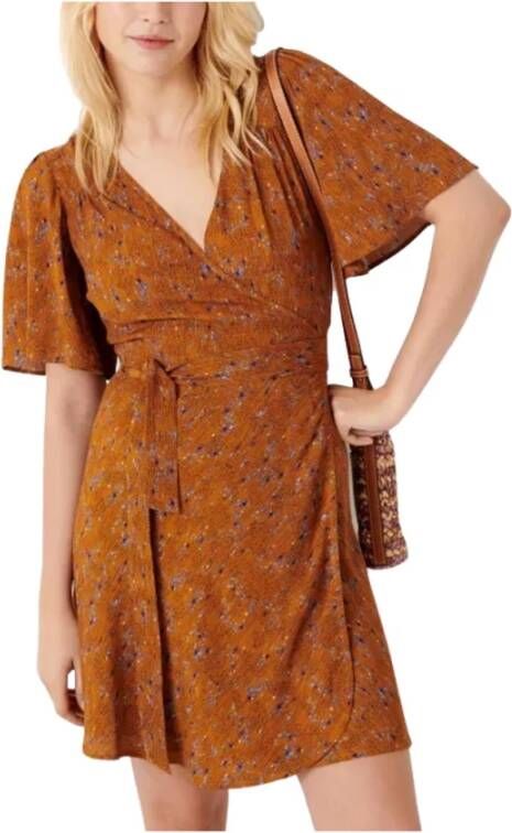 Sessun Casual kleedjes Oranje Dames