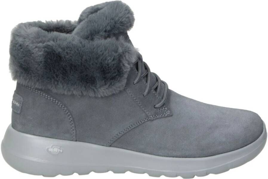 Skechers Enkellaarsjes Grijs Dames