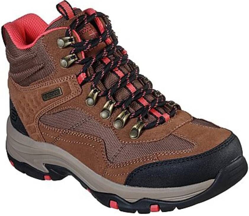 Skechers Trego Base Camp Shoes , Bruin, Dames