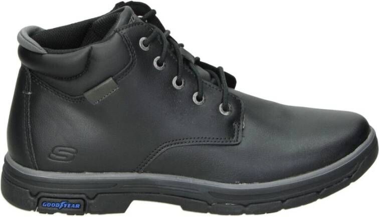 Skechers Veterlaarzen , Bruin, Heren
