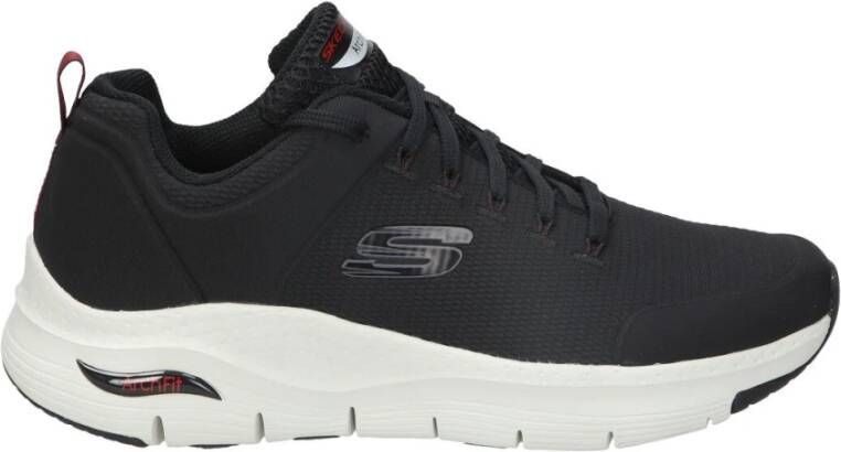 Skechers Arch Fit Titan Sneaker Heren Zwart