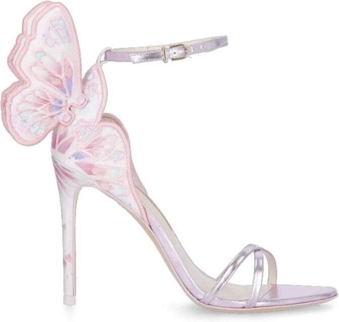 Sophia Webster Hoge hiel sandalen , Roze, Dames