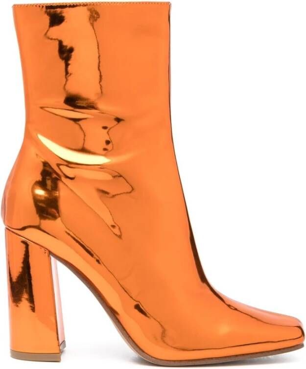 Steve Madden Enkellaarsjes Oranje Dames