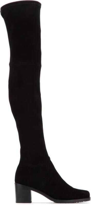 Stuart Weitzman Hoge & overknee laarzen Zwart Dames