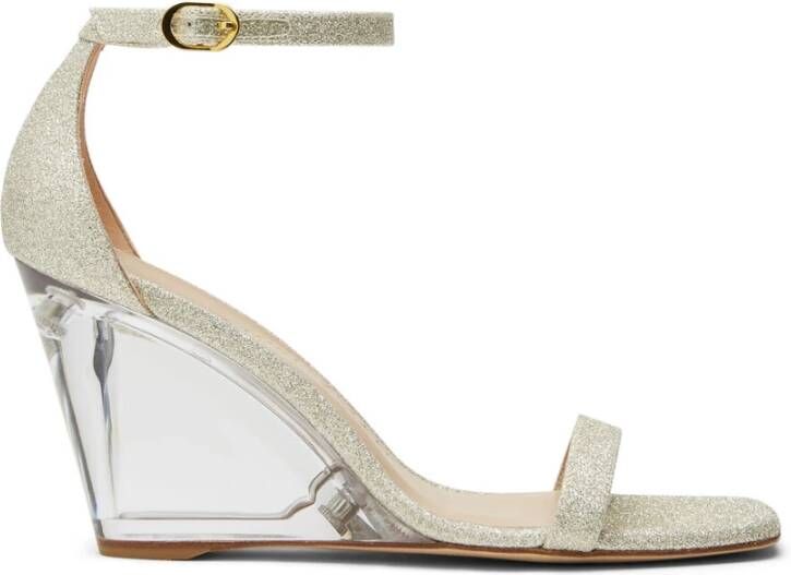 Stuart Weitzman Sleehakken Grijs Dames