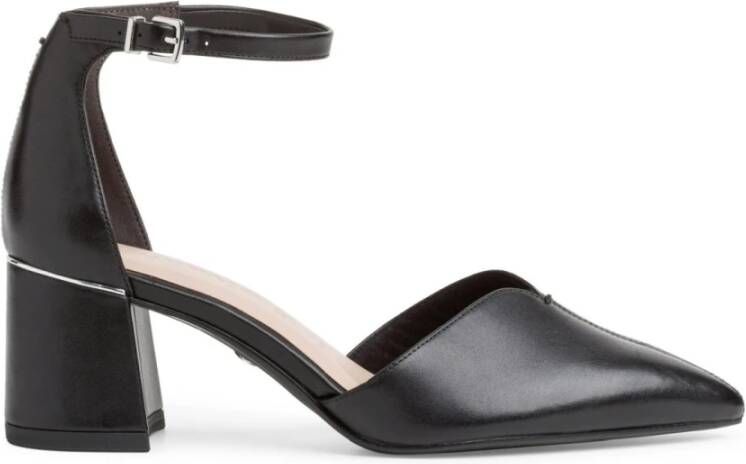 tamaris Zwarte elegante part open schoenen , Zwart, Dames