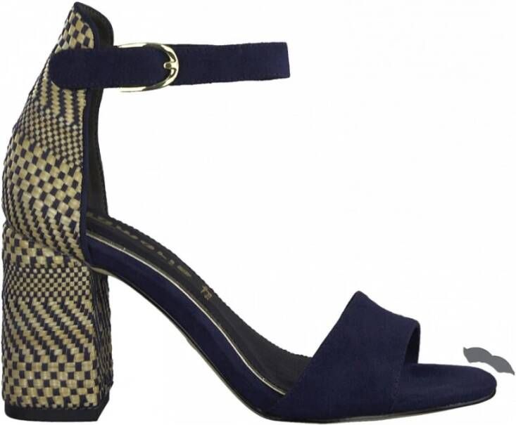 tamaris elegant part open sandals , Blauw, Dames