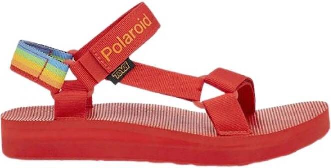 Teva Sandalen x Polaroid Midform Universal 1125396 , Rood, Dames