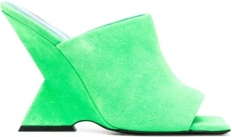 The Attico De Attico Sandals groen , Groen, Dames