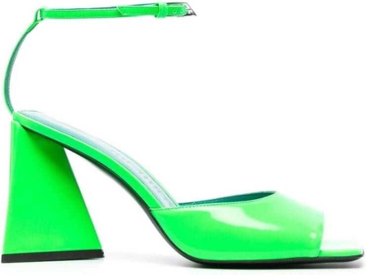 The Attico De Attico Sandals groen , Groen, Dames