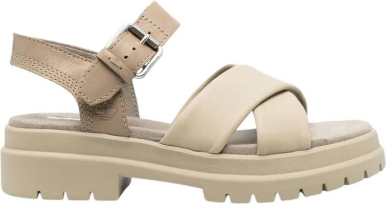 Timberland Flat Sandals , Beige, Dames