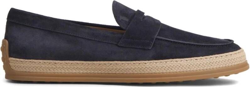 TOD'S Instappers & Slip ons Blauw Heren