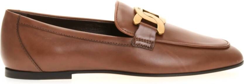 TOD'S Instappers & Slip ons Bruin Dames