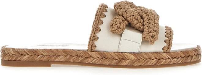 TOD'S Schuifregelaars , Wit, Dames