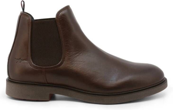 Tommy Hilfiger Chelsea laarzen , Bruin, Heren