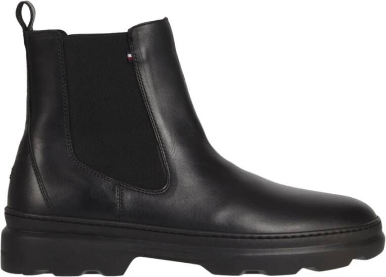 Tommy Hilfiger Comfort Chelsea Booties , Zwart, Heren