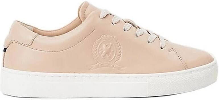 Tommy Hilfiger elevated crest sneaker , Beige, Dames