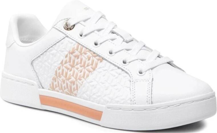 Tommy Hilfiger Sneakers TH MONOGRAM ELEVATED SNEAKER met gestempeld logo