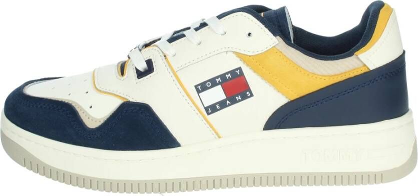 Tommy Hilfiger Sneaker met leren en suè, de details
