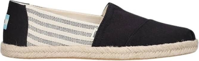 TOMS Alpargata Rope Espadrilles , Zwart, Unisex