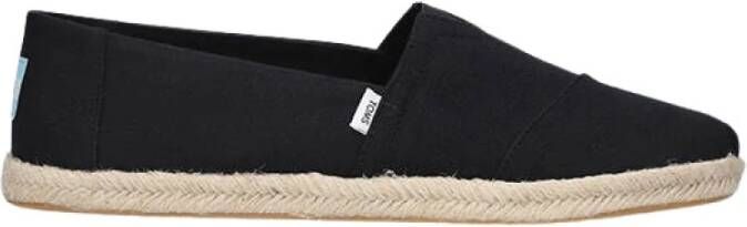 TOMS Espadrilles Men Espadrille Alpargata Rope Zwart