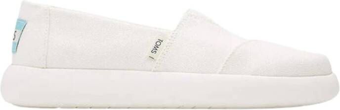 TOMS Instappers & Slip ons Wit Dames