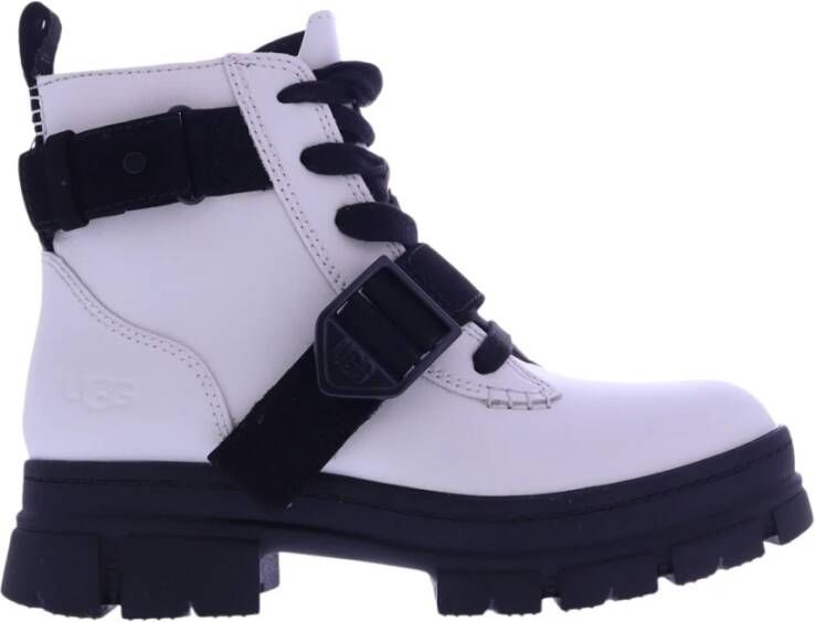Ugg Ashton veterlaars voor Dames in White,, Leder