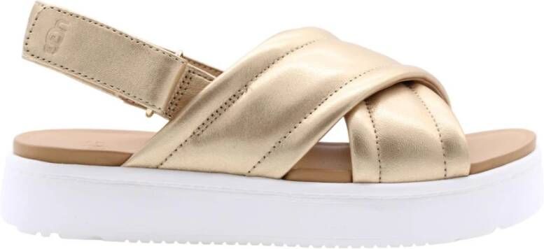 Ugg Sandalen Geel Dames