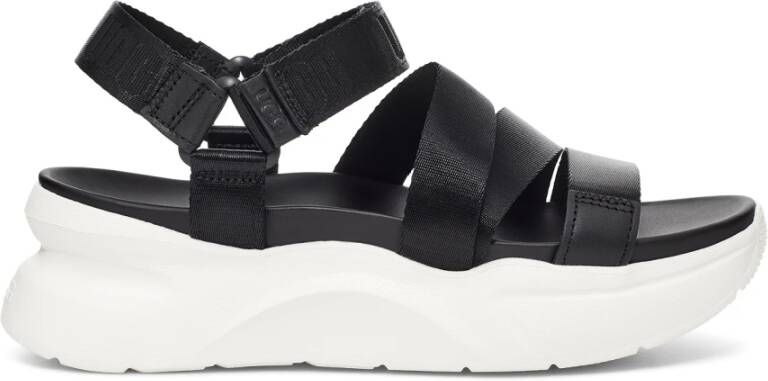 Ugg LA Shores Sandales voor Dames in Black,| Synthetisch