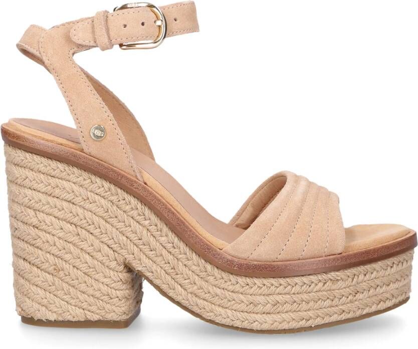Ugg Sleehakken Beige Dames