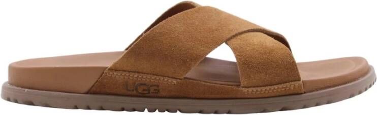 Ugg Wainscott slipper voor Heren in Brown,, Suede