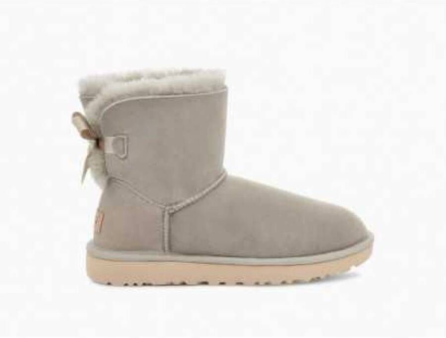 Ugg W Bailey Bow II Boots , Grijs, Dames