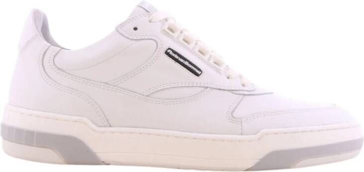 Floris Van Bommel Witte Sfm 10115 01 Lage Sneakers