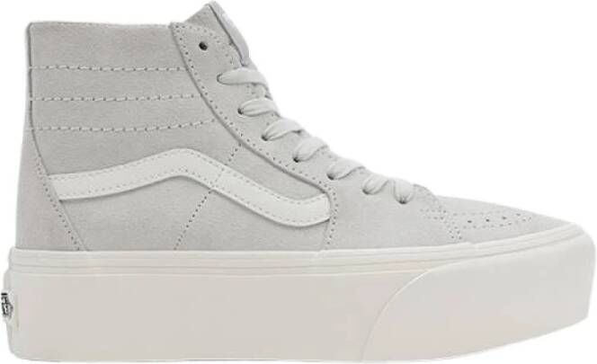Vans SK8 Hi taps toelopende sneakers , Grijs, Unisex