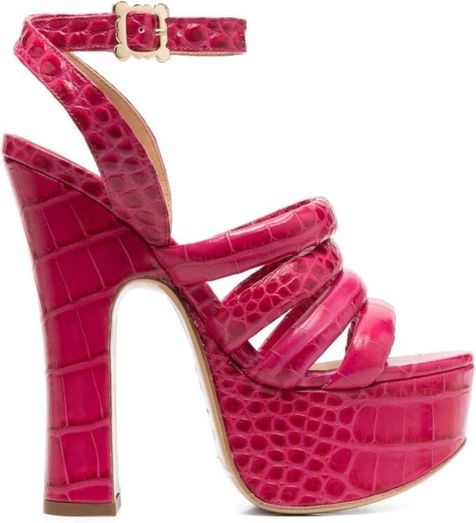 Vivienne Westwood Sandalen met hoge hakken , Roze, Dames