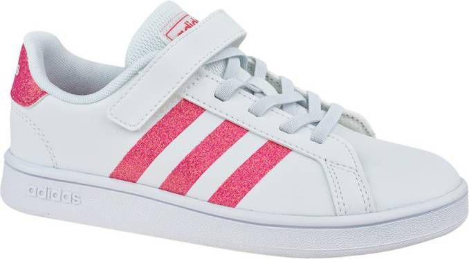 Adidas Witte Grand Court klittenband maat 33