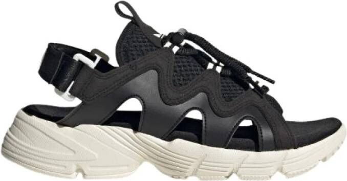 adidas Originals Flat Sandals , Zwart, Dames