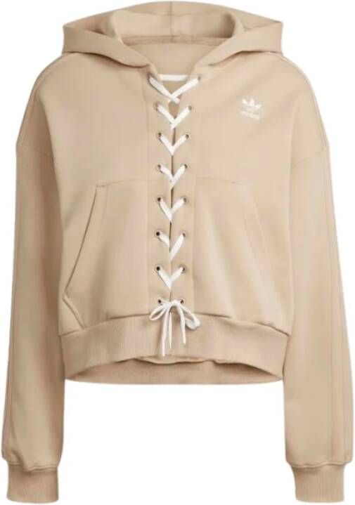 adidas Originals Hoodies & Sweatvesten Beige Dames