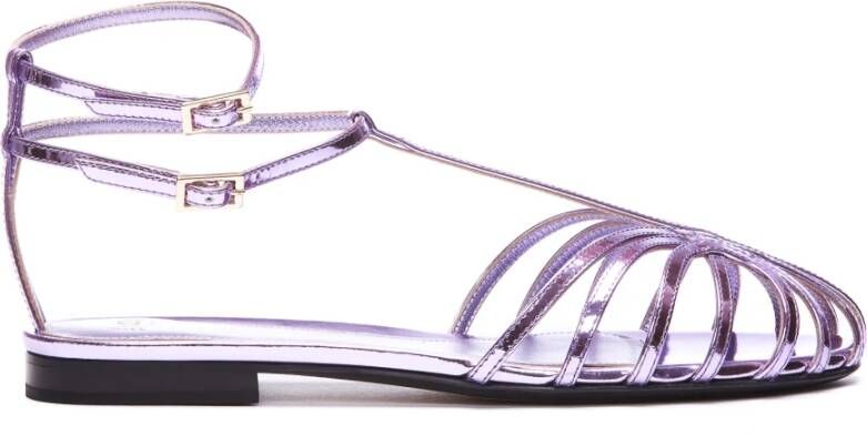 Alevi Milano Platte sandalen , Paars, Dames