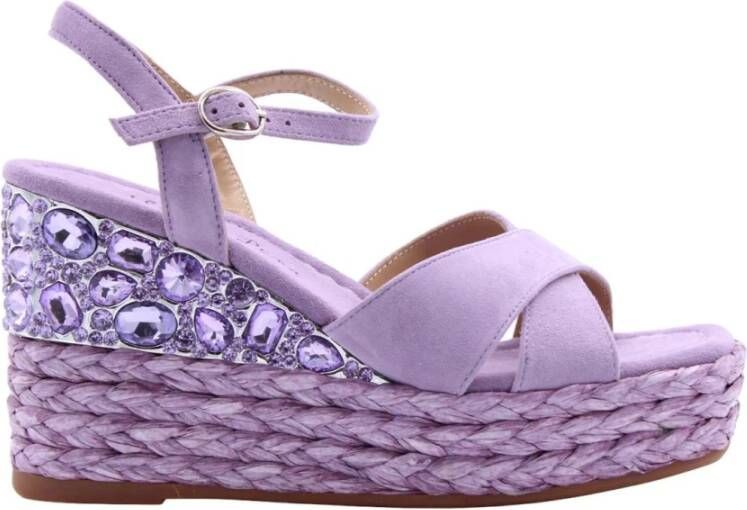 Alma en Pena Sleehakken Paars Dames